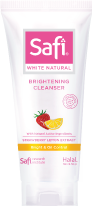 Skincare Halal Pencerah Wajah - Safi White Natural Brightening Cleanser Strawberry Lemon Extract 50gr